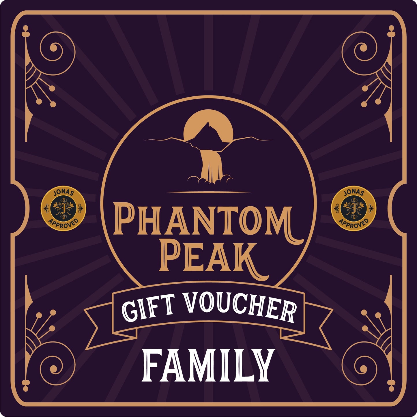 Phantom Peak Family Gift Voucher